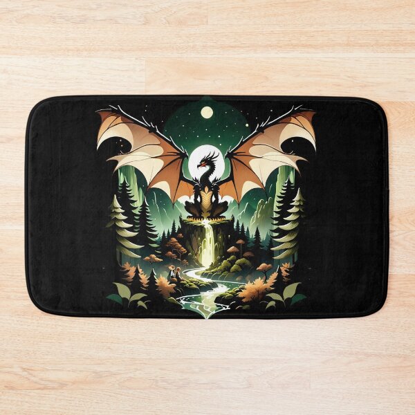 Item preview, Dragon on the waterfall designed and sold by tarkone.