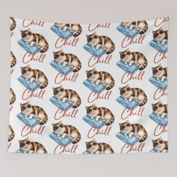 Item preview, chill cat designed and sold by daenarys123.