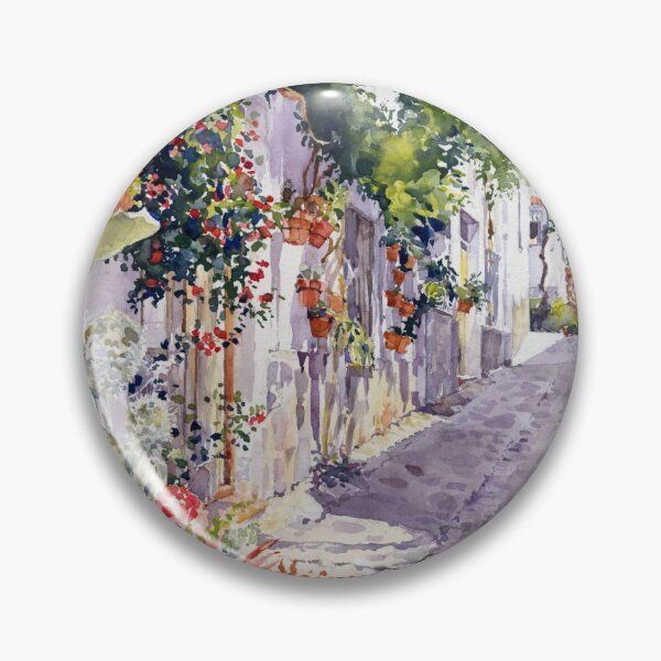 Item preview, A village street in summer, Almócita designed and sold by Margaret Merry.