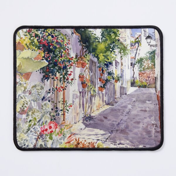Item preview, A village street in summer, Almócita designed and sold by Margaret Merry.