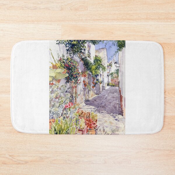 Item preview, A village street in summer, Almócita designed and sold by Margaret Merry.