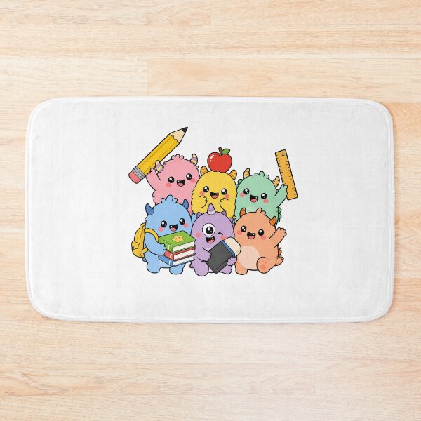 Item preview, Kawaii Monsters Back To School Cute Colorful Cartoon designed and sold by chattsuede.