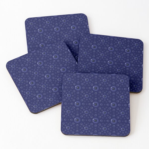 Item preview, Pattern with dark blue eyes designed and sold by Cherevan.