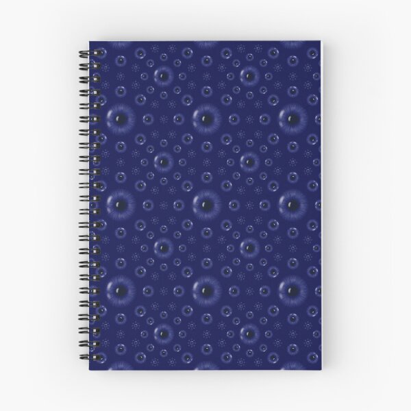 Item preview, Pattern with dark blue eyes designed and sold by Cherevan.