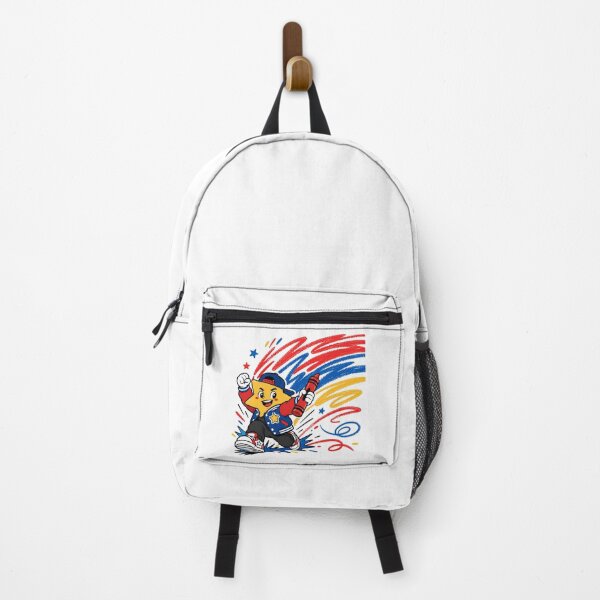 Item preview, Back To School Crayon Star Running Mascot Kids designed and sold by chattsuede.