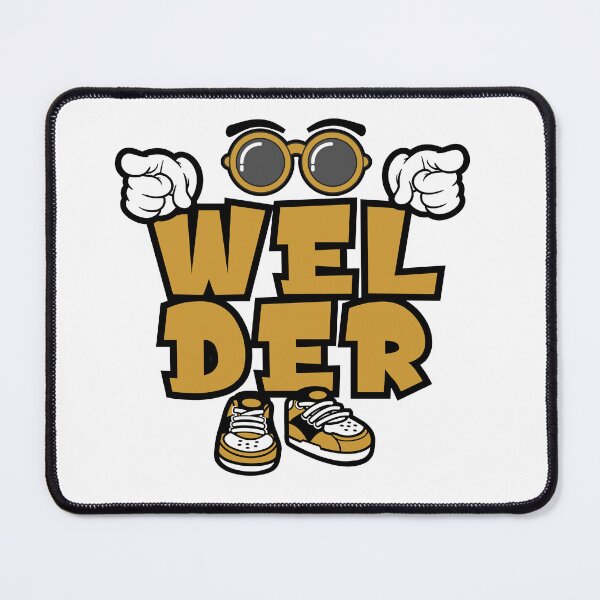 Item preview, WELDER - PROFESSIONS typography Character Bold Funny designed and sold by NFTWords.