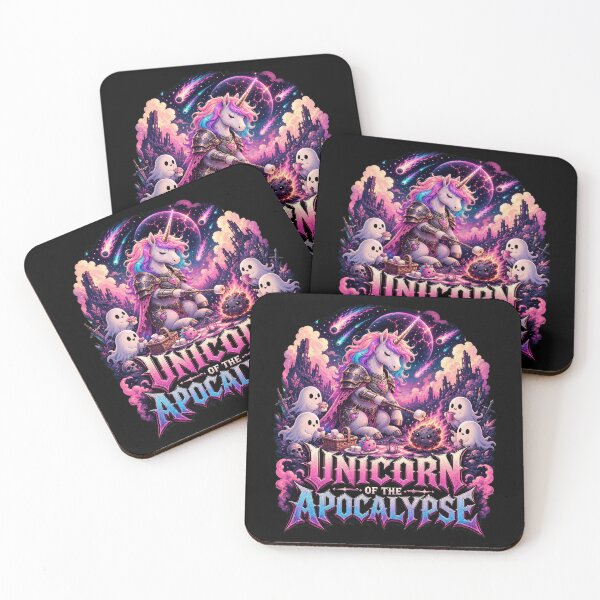 Item preview, Unicorn of the Apocalypse designed and sold by Sonic Nova Studios.
