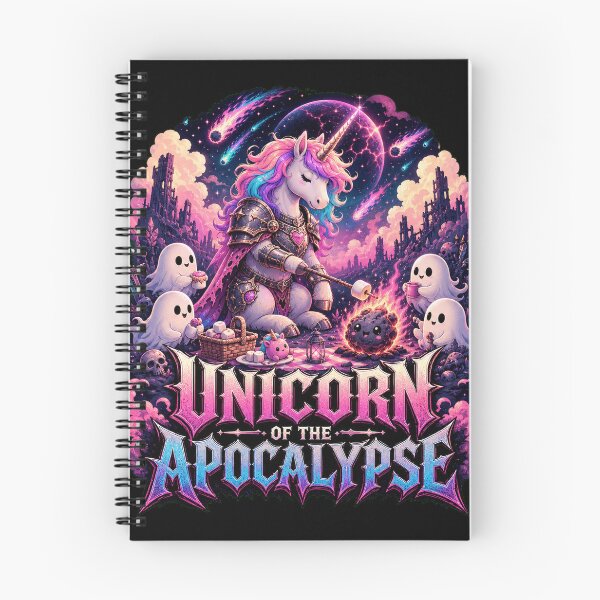 Item preview, Unicorn of the Apocalypse designed and sold by Sonic Nova Studios.