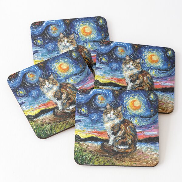 Item preview, Calico Night 2 designed and sold by AjaTrier.