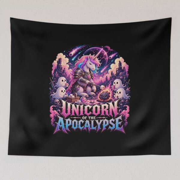 Item preview, Unicorn of the Apocalypse designed and sold by Sonic Nova Studios.