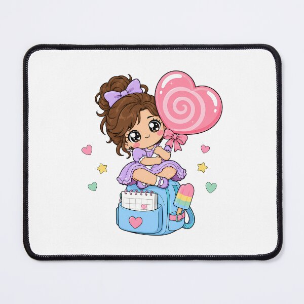 Item preview, Kawaii School Girl Lollipop Back to School designed and sold by chattsuede.