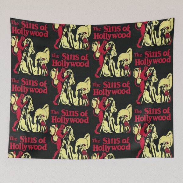 Item preview, Vintage book cover,The Sins Of Hollywood designed and sold by stevepaint.