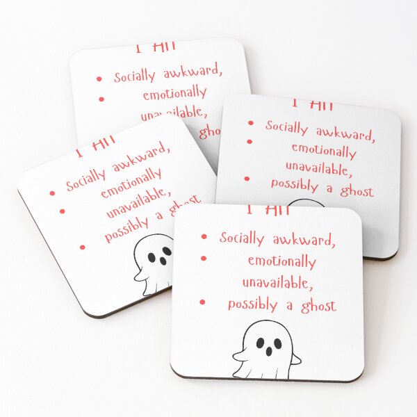 Item preview, Socially Awkward  designed and sold by SpookyNSweet.