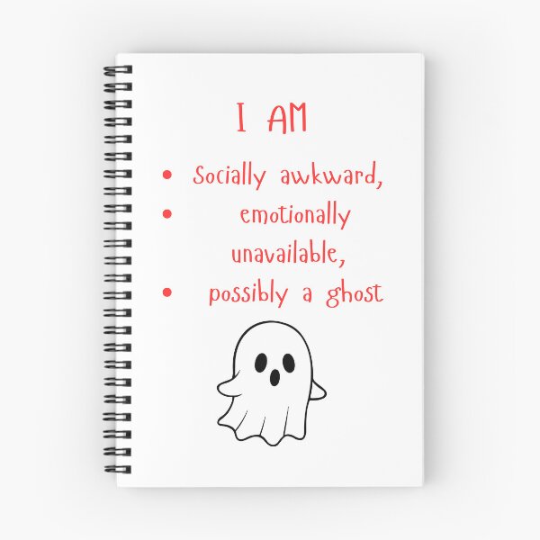 Item preview, Socially Awkward  designed and sold by SpookyNSweet.