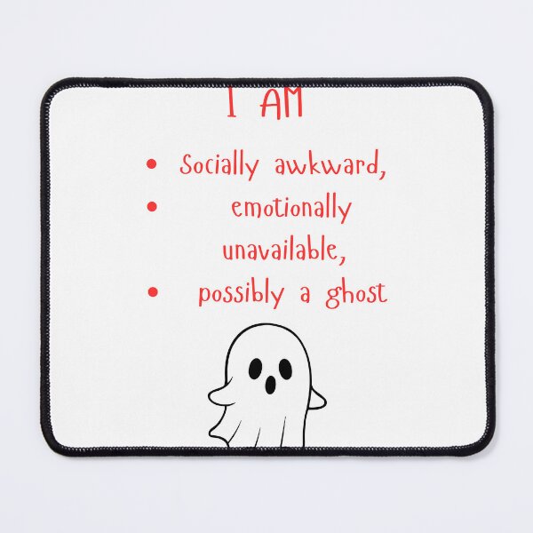 Item preview, Socially Awkward designed and sold by SpookyNSweet.