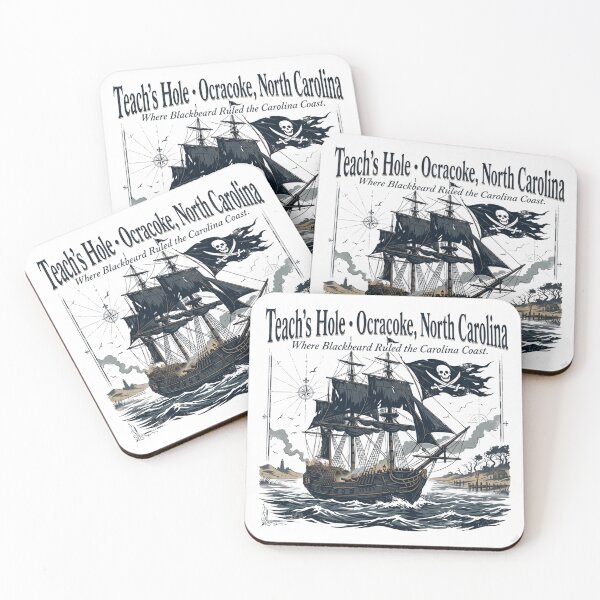 Item preview, Teach's Hole Ocracoke Island designed and sold by bluecurrentco.