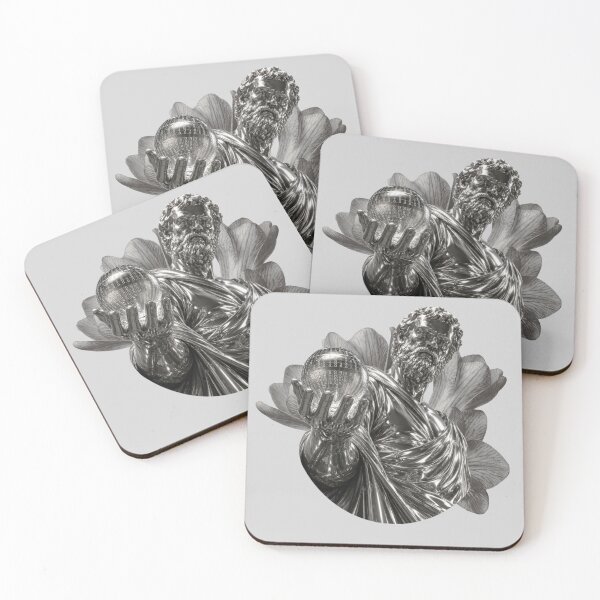 Item preview, Ancient Greek Philosophy Meets AI Glitch Art designed and sold by Jasvera-ART.