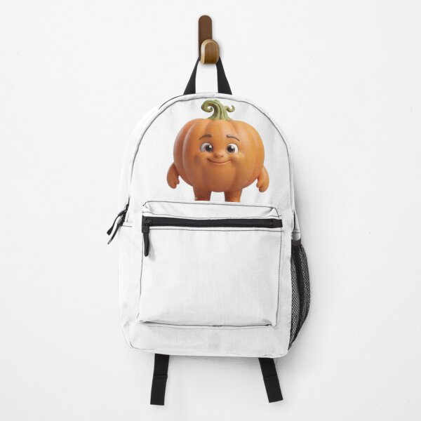 Item preview, Cute Happy Pumpkin 3D Character Tee designed and sold by TripleVertex-1.