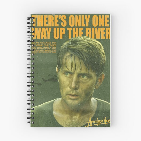 Item preview, There's Only One Way Up the River - Apocalypse Now Poster designed and sold by diarioblaugrana.