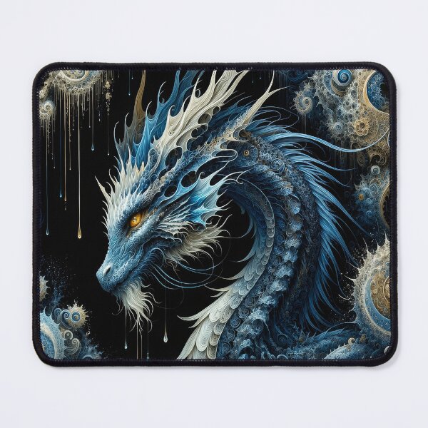 Item preview, Ocean Dragon – Mythical Sea Serpent Fantasy Marine Creature Design designed and sold by DrakariArt.