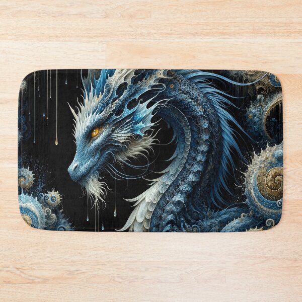 Item preview, Ocean Dragon – Mythical Sea Serpent Fantasy Marine Creature Design designed and sold by DrakariArt.