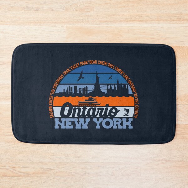 Item preview, Ontario New York Sunset Retro Vintage Local Pride Logo designed and sold by CRHPOD20.