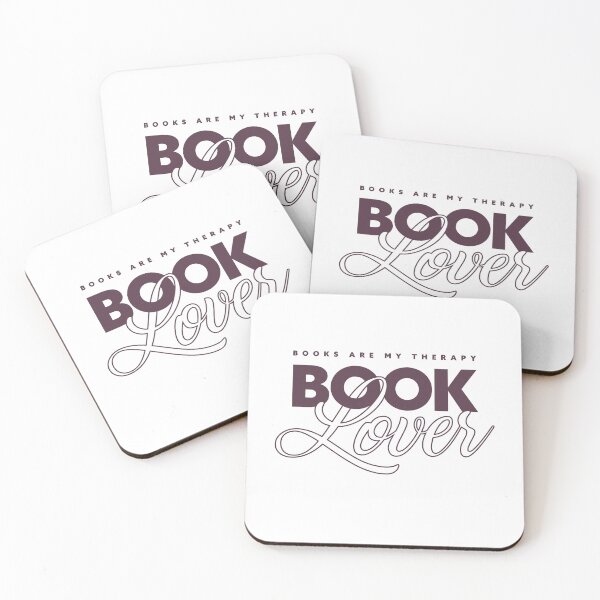 Item preview, Books Are My Therapy Elegant Dark Plum Book Lover designed and sold by Krasnovaovaova.