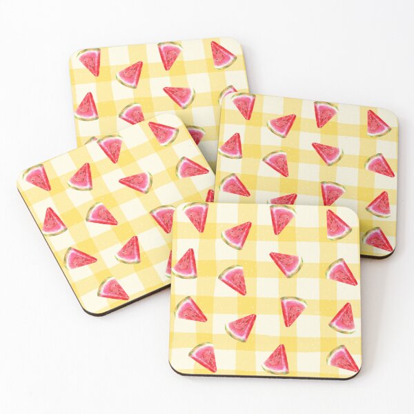 Item preview, Fresh Summer Watermelon Picnic Seamless Pattern designed and sold by A-lumirite.