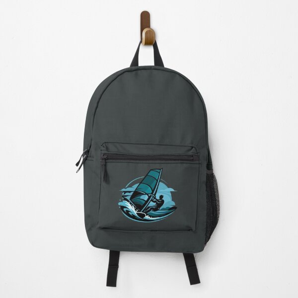 Item preview, Blue Wave Windsurfer | Dynamic Ocean Vector Art designed and sold by SilentPowerArt.