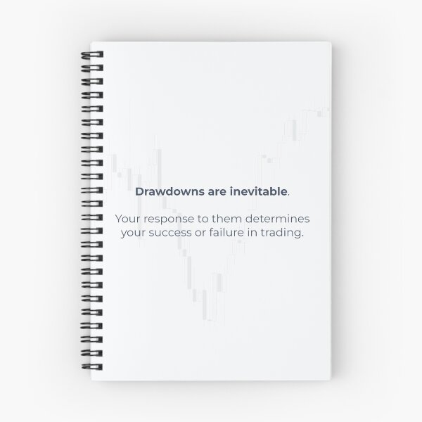 Item preview, "Drawdowns are inevitable" Poster designed and sold by Super Crooks Trading Bros.