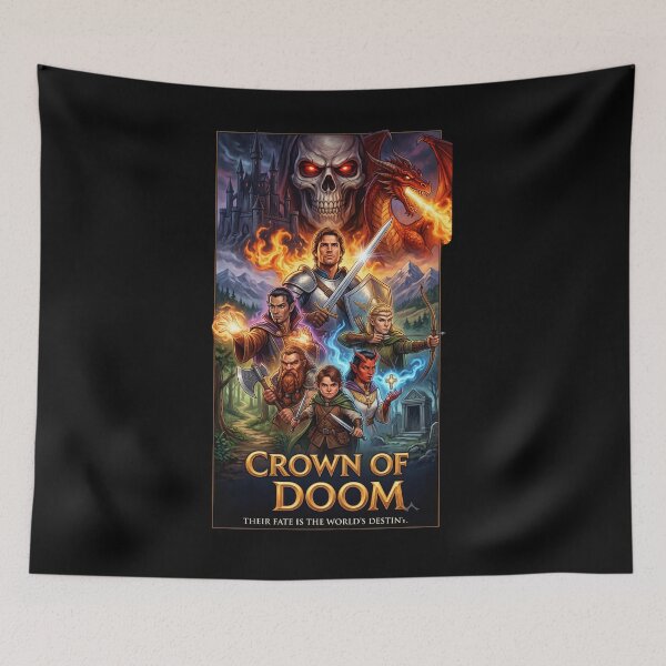 Item preview, Epic Fantasy TTRPG Adventure Party Art designed and sold by DanniJordan.