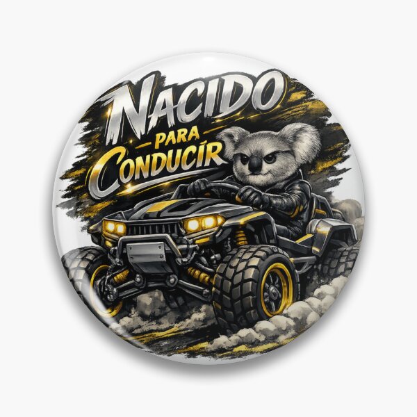 Item preview, Koala Racer – Nacido para Conducir (Metallic Edition) designed and sold by ANNART1602.
