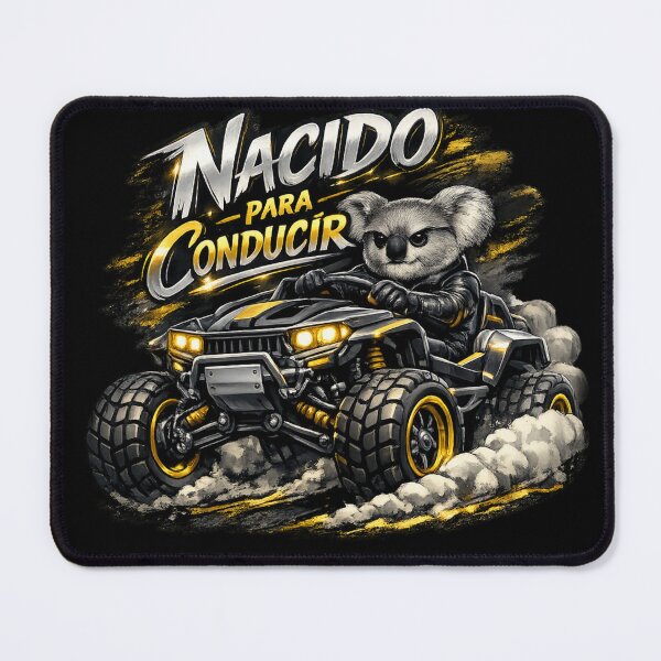 Item preview, Koala Racer – Nacido para Conducir (Metallic Edition) designed and sold by ANNART1602.