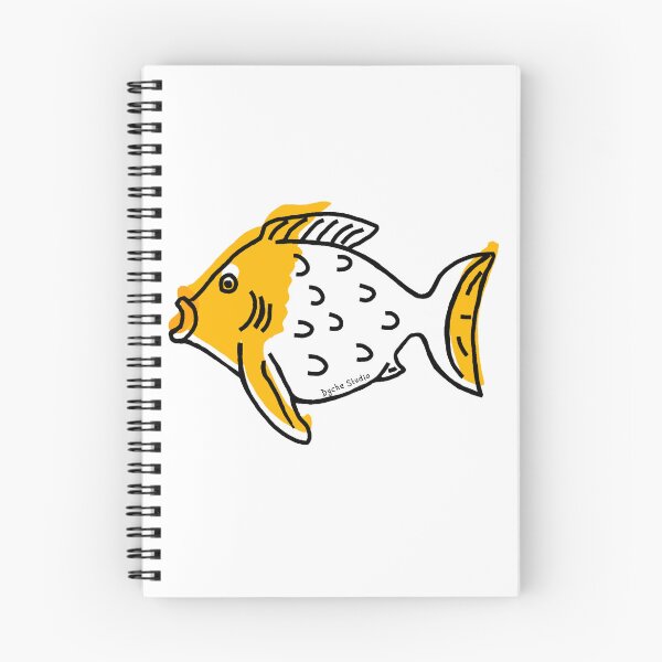 Item preview, Hand‑Drawn Orange Fish Illustration - Bold Line Art designed and sold by Dyche Studio.