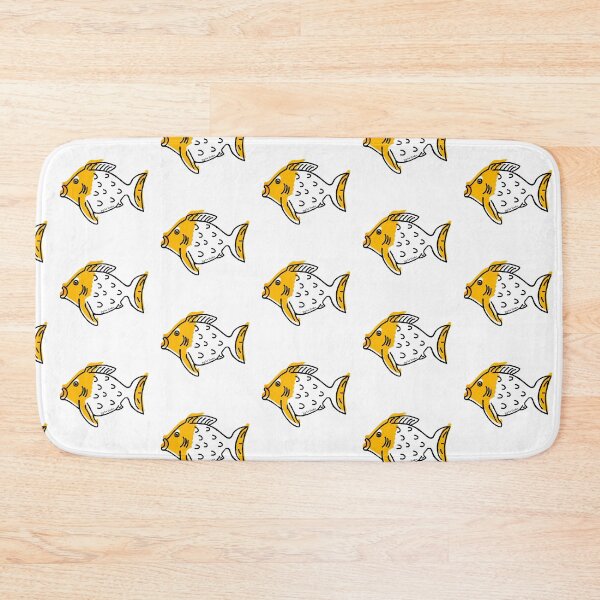 Item preview, Hand‑Drawn Orange Fish Illustration - Bold Line Art designed and sold by Dyche Studio.
