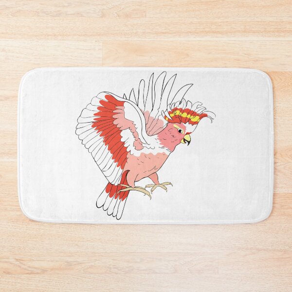 Item preview, Major Mitchell's Cockatoo Pink Parrot designed and sold by OrPolly.