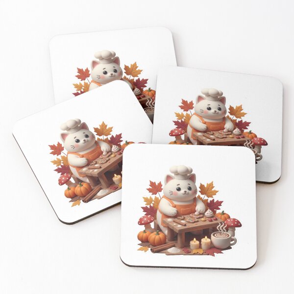 Item preview, Cozy Autumn Cat designed and sold by FatmaAhmed90.