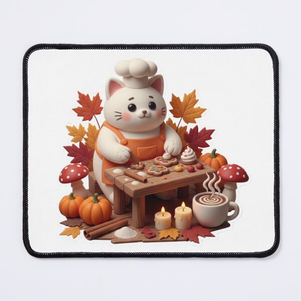Item preview, Cozy Autumn Cat designed and sold by FatmaAhmed90.
