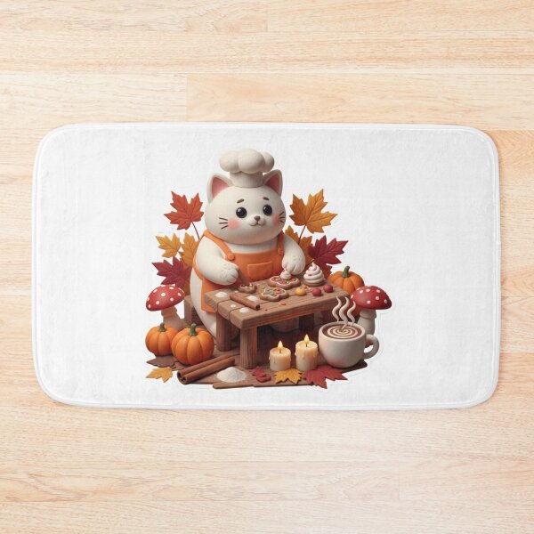 Item preview, Cozy Autumn Cat designed and sold by FatmaAhmed90.