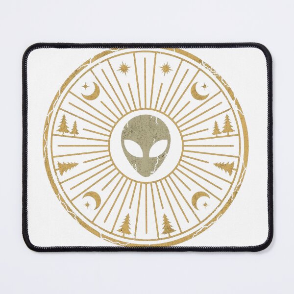 Item preview, Wish You Were Here – Earth – Vintage UFO Desert Emblem designed and sold by Evv_u.