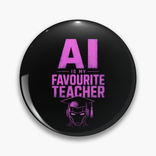Artikelvorschau, KI ist mein Lieblingslehrer – Lustige KI-Übernahme: Roboterlehrer der Zukunft entworfen und verkauft von TEEJAMBOREE.