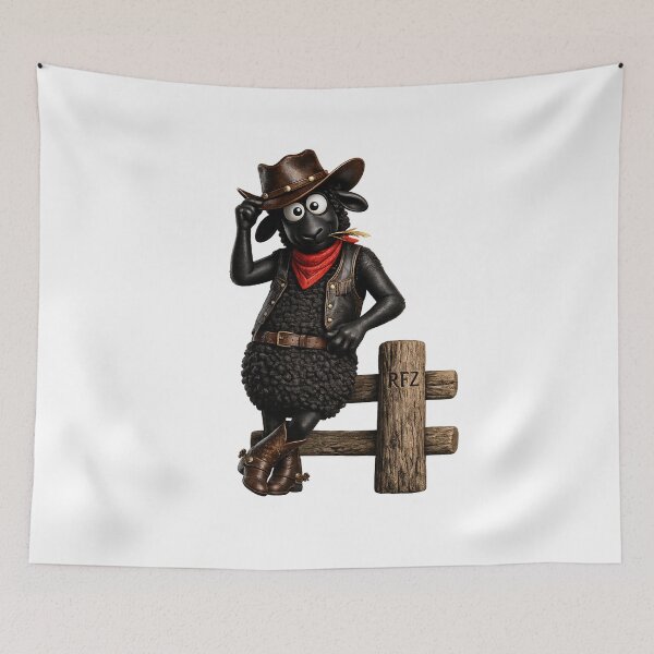 Item preview, Black Sheep Cowboy – Western Cowboy Gift | Restart From Zero designed and sold by RestartFromZero.