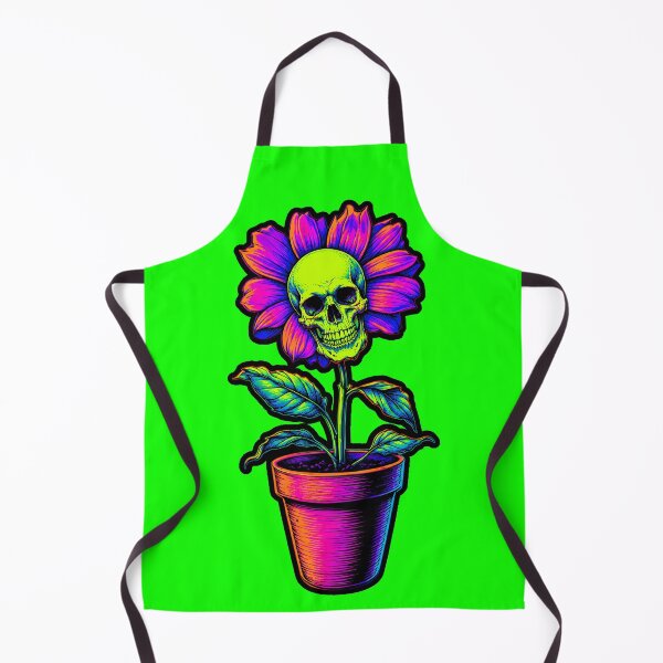 Item preview, Psychedelic Skull Flower Tee designed and sold by DredMuunStudios.