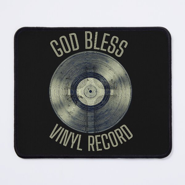 Item preview, God Bless Vinyl Record – Vinyl Lover Music Design designed and sold by D-Ave Magic Store .