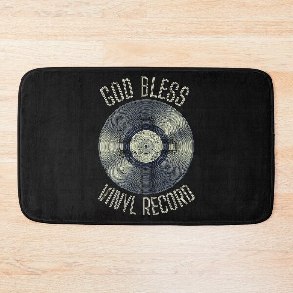Item preview, God Bless Vinyl Record – Vinyl Lover Music Design designed and sold by D-Ave Magic Store .