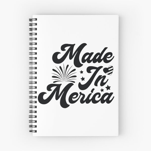 Item preview, Made In 'Merica - 4th Of July Quotes Retro Vintage USA Patriotic Pride Country Gift designed and sold by FuzionRaptor.