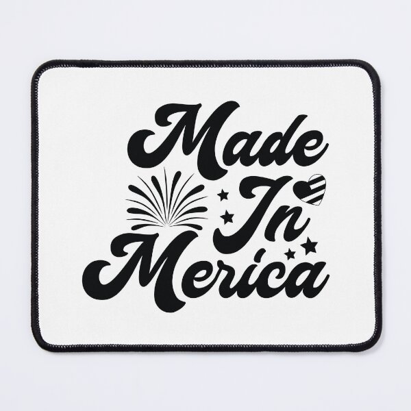 Item preview, Made In 'Merica - 4th Of July Quotes Retro Vintage USA Patriotic Pride Country Gift designed and sold by FuzionRaptor.