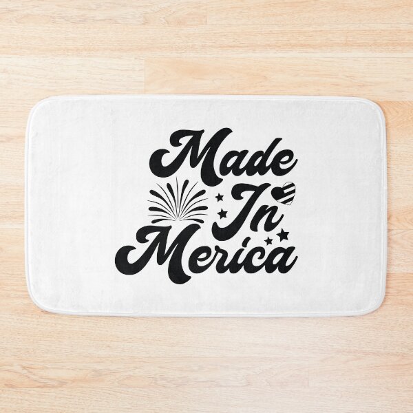 Item preview, Made In 'Merica - 4th Of July Quotes Retro Vintage USA Patriotic Pride Country Gift designed and sold by FuzionRaptor.
