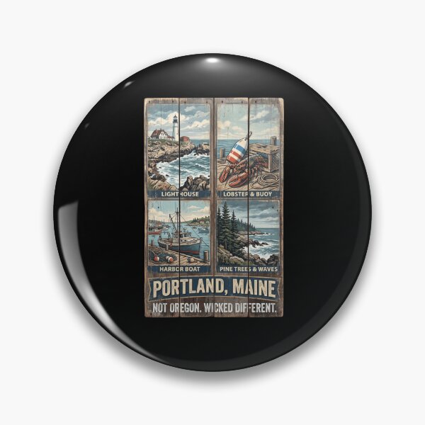 Item preview, Portland Maine Not Oregon Wicked Different Coastal designed and sold by snowry.