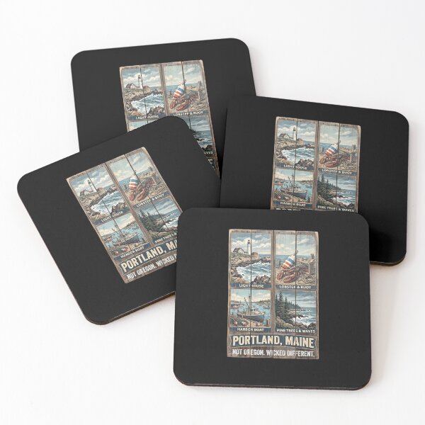 Item preview, Portland Maine Not Oregon Wicked Different Coastal designed and sold by snowry.